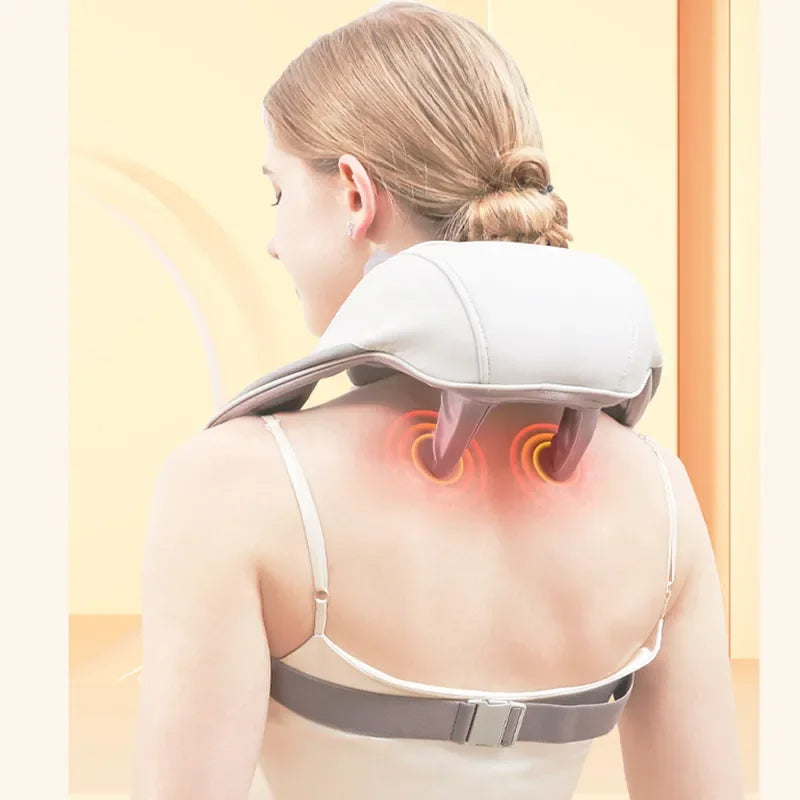 Neck and Back Massager – Pain Relief for Neck and Back, Deep Relaxing Massage