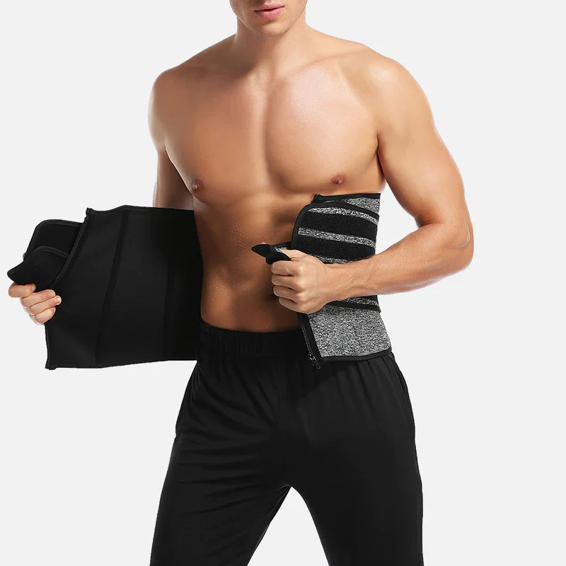 Slimming lumbar support belt