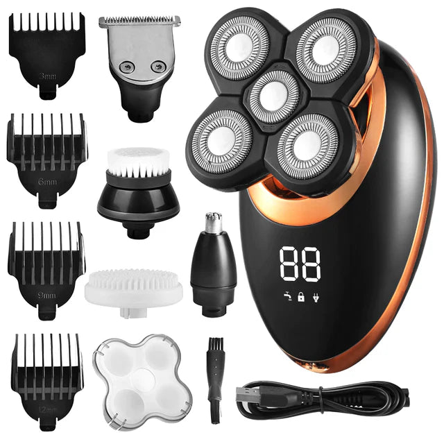 5 in 1 Shaver - Beard-Head and Body