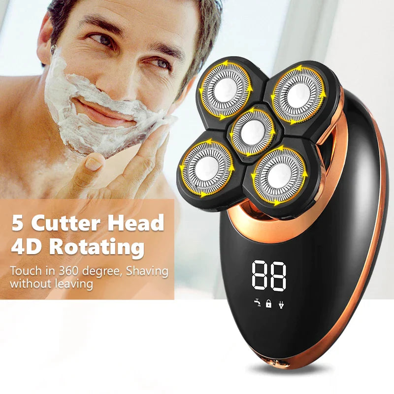 5 in 1 Shaver - Beard-Head and Body