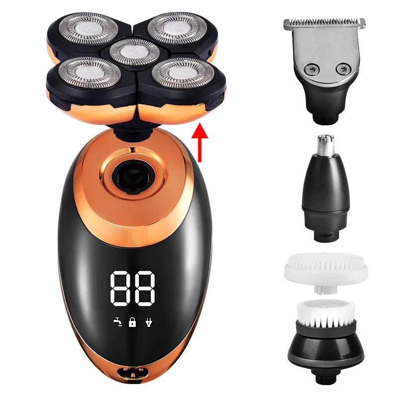 5 in 1 Shaver - Beard-Head and Body