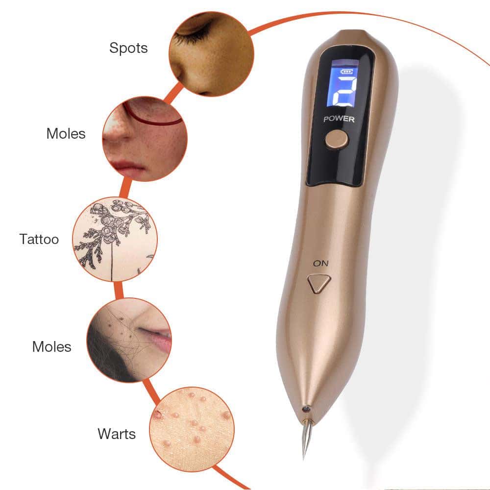 Laser Plasma Pen Skin Tag Remover – 9‑Level Precision
