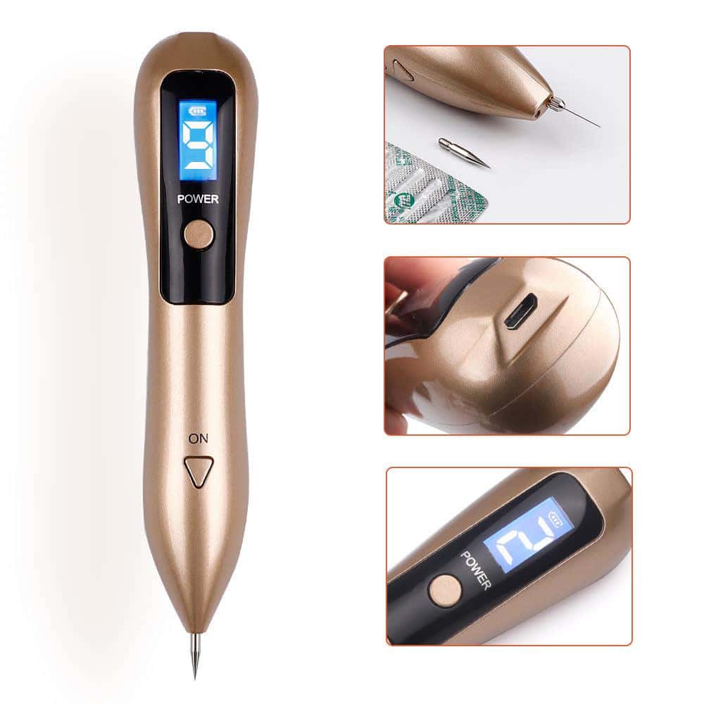 Laser Plasma Pen Skin Tag Remover – 9‑Level Precision