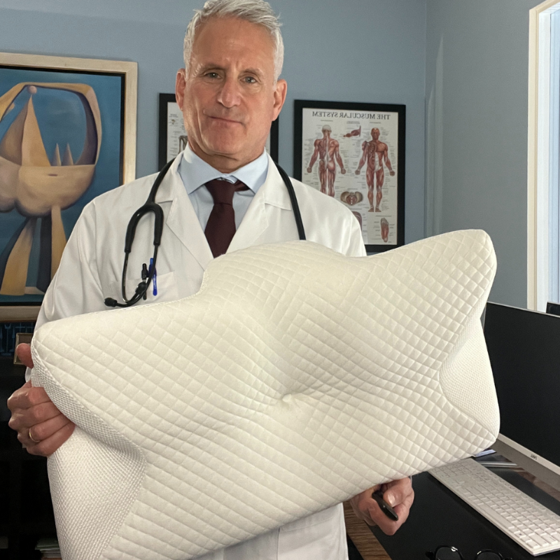 Memory Foam Pillow – Neck Comfort & Ergonomic Support