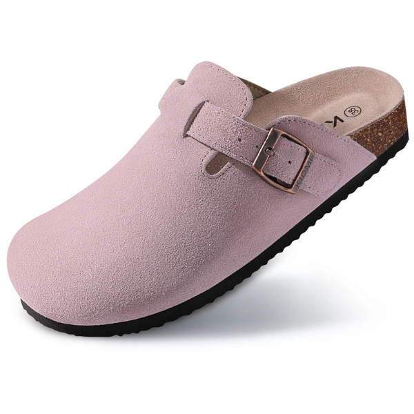 Women’s Orthopaedic Suede Clogs