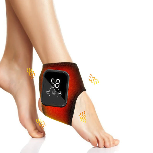 Portable Foot Massager with Ankle Support & Vibration