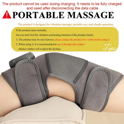 USB Heated Knee & Shoulder Pain Relief Massager