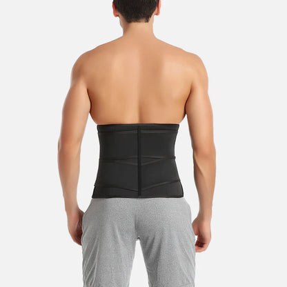 Slimming lumbar support belt