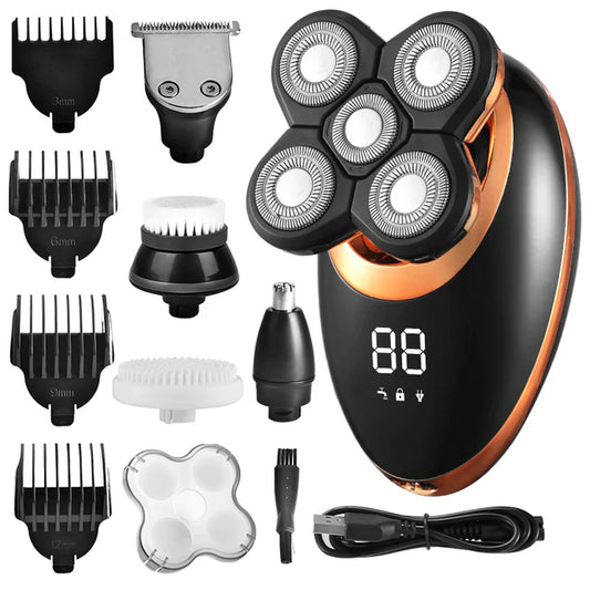 5 in 1 Shaver - Beard-Head and Body