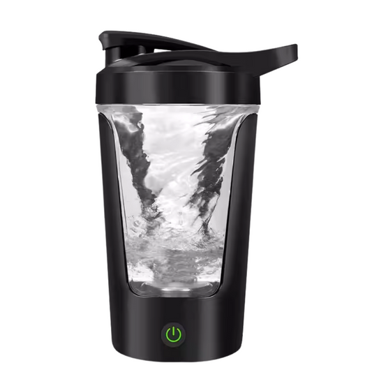 USB-C Electric Protein Shaker Bottle 450ml – Rechargeable Mixer for Shakes & Supplements