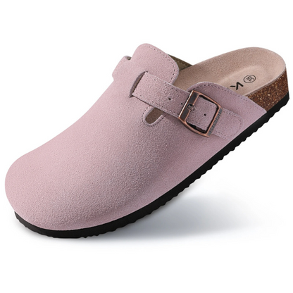 Women’s Orthopaedic Suede Clogs