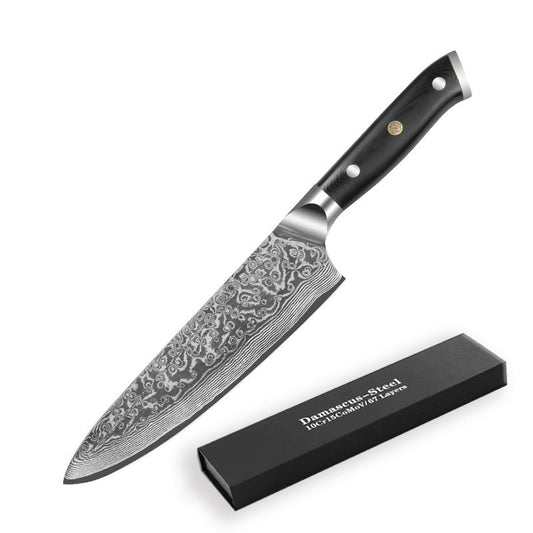 Professional 8" Handmade Damascus Chef Knife